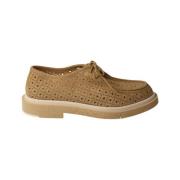 Calce Laced Shoes Beige, Dam