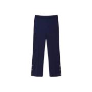 Twinset Cropped Byxor Blue, Dam