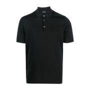 Drumohr Polo Shirts Black, Herr