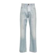 Haikure Straight Jeans Blue, Herr