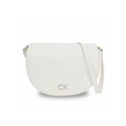 Calvin Klein Stilren Borse Väska White, Dam