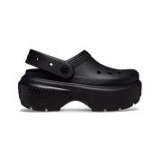 Crocs Svarta Sandaler för Sommaren Black, Dam