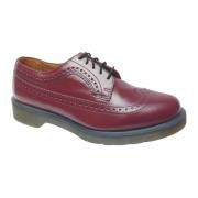 Dr. Martens Vintage Bourgogne Läder Snörstövlar Red, Herr