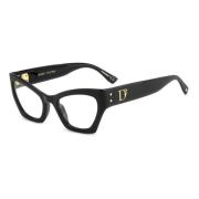 Dsquared2 Vintage Glamour Glasögon Black, Dam