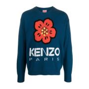 Kenzo Round-neck Knitwear Multicolor, Herr