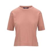 K-Way Chic Feminin Rose Brown T-shirt Brown, Dam