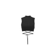 Aniye By Sleeveless Tops Black, Dam