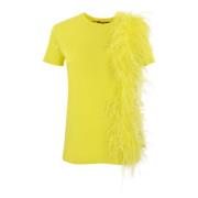 Max Mara Studio T-Shirts Yellow, Dam