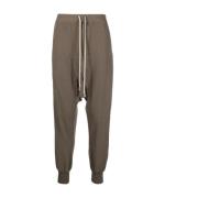 Rick Owens Prisoner Knit Pants Dust Brown, Herr