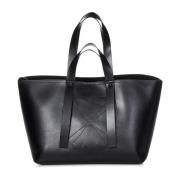 Off White Tote Bags Black, Dam