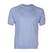 Mauro Grifoni Herr bomull T-shirt av Grifoni Blue, Herr