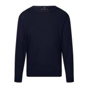 Tommy Hilfiger Round-neck Knitwear Blue, Herr