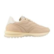 Hidnander Stiliga Dams Casual Sneakers Beige, Dam