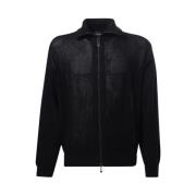 Emporio Armani Zip-throughs Black, Herr