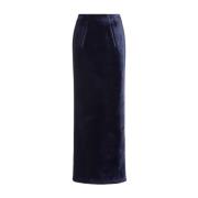 Fendi Midi Skirts Blue, Dam