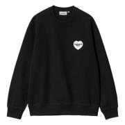 Carhartt Wip Sweatshirts Hoodies Black, Herr