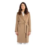 Max Mara Studio Coats Beige, Dam