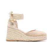 Castañer Wedges Beige, Dam