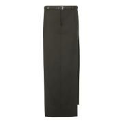 Ssheena Maxi Skirts Black, Dam