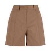 BomBoogie Rosa Bomullsshorts Brown, Dam