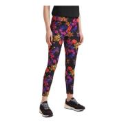 Desigual Leggings Black, Dam