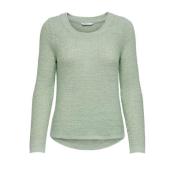 Only Round-neck Knitwear Green, Dam