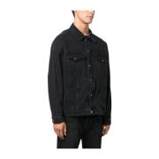 Y/Project Klassisk Svart Wire Denimjacka Black, Herr