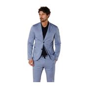 Mason's Regular Fit Herr Blazer Da Vinci Travel Blue, Herr