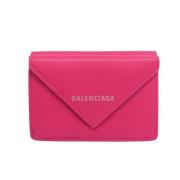 Balenciaga Vintage Pre-owned Laeder plnbcker Pink, Dam