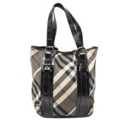 Burberry Vintage Pre-owned Nylon totevskor Multicolor, Dam