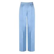 Stine Goya Wide Trousers Blue, Dam