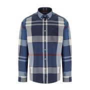 Barbour Casual Shirts Blue, Herr