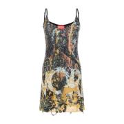 Diesel Short Dresses Multicolor, Dam