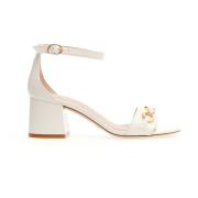 Stuart Weitzman Sandals White, Dam