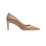 Stuart Weitzman Nude Lackläder Pumps Pink, Dam