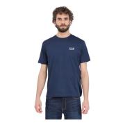 Emporio Armani EA7 T-Shirts Blue, Herr