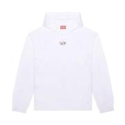 Diesel Sweatshirts Hoodies White, Herr