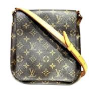 Louis Vuitton Vintage Pre-owned Canvas louis-vuitton-vskor Brown, Dam