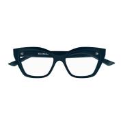 Balenciaga Cat-eye acetatramglasögon Bb0342O Blue, Dam