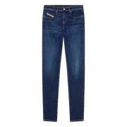 Diesel Slim-fit Mörkblå Jeans Blue, Herr