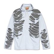 Diesel D-Dewny-Hood-S skjorta Gray, Herr