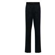 Ermenegildo Zegna Straight Trousers Blue, Herr