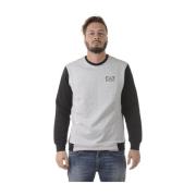 Emporio Armani EA7 Hoodies Gray, Herr