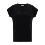 Herno T-Shirts Black, Dam