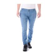 Daniele Alessandrini Klassiska Denim Jeans Blue, Herr