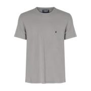 Dondup T-Shirts Gray, Herr