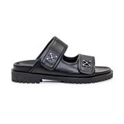 Off White Sliders Black, Herr