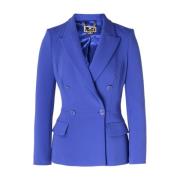 Elisabetta Franchi Jackets Blue, Dam