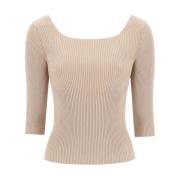 Fendi Sweatshirts Beige, Dam