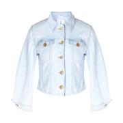 Pinko Denim Jacka Blue, Dam